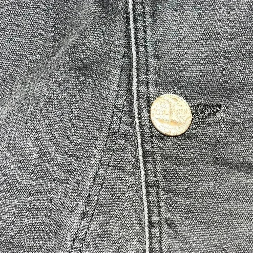 McGuire Denim (Anthropologie) Asymmetrical button front Neverland denim skirt - Picture 11 of 12
